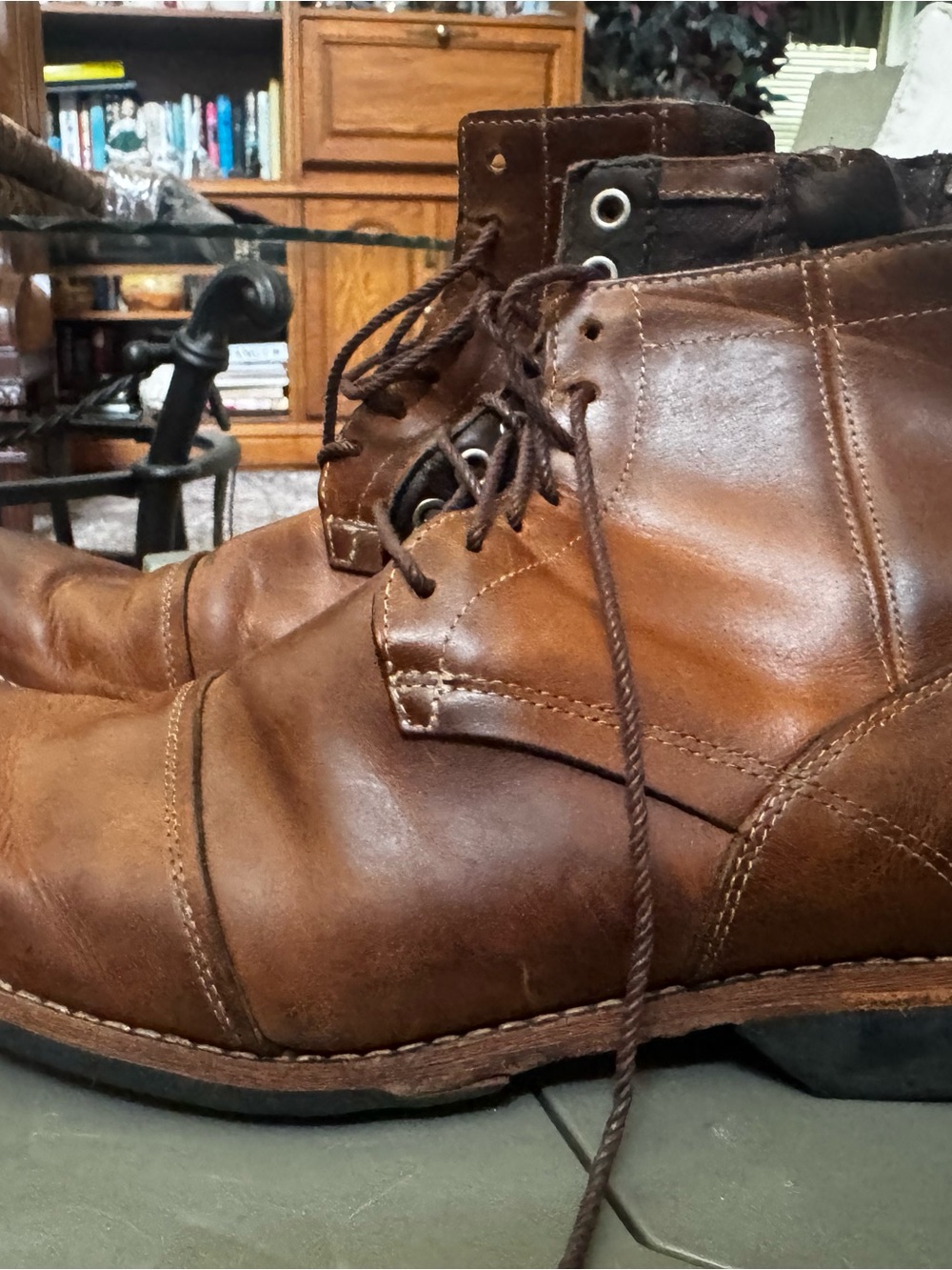 Timberland PRO Men's Brown Leather Work Boots